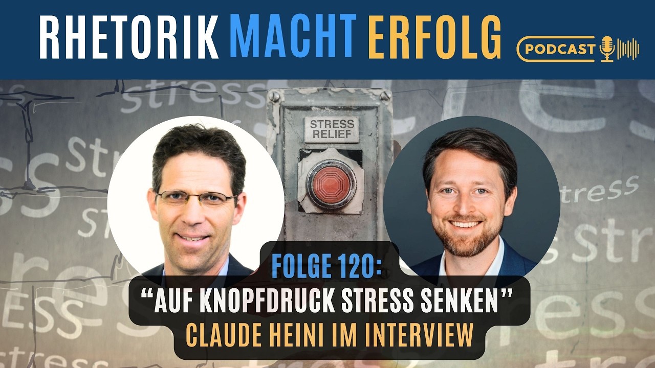#120 - Auf Knopfdruck Stress abbauen - Claude heini im Interview