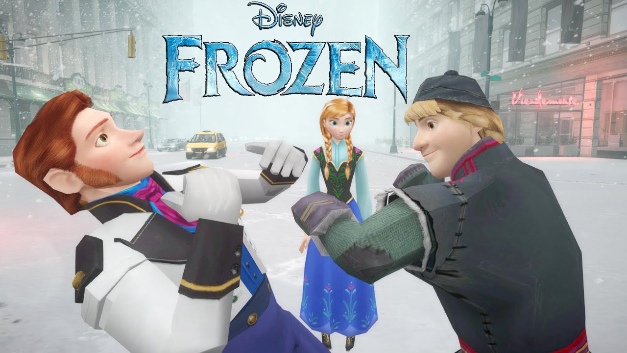 ANNA, KRISTOFF vs HANS (FROZEN) - EPIC BATTLE - FROZEN SHORT MOVIE