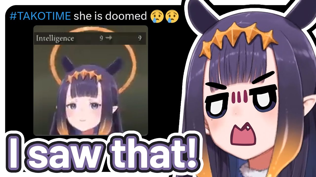 Ina's reaction to the 