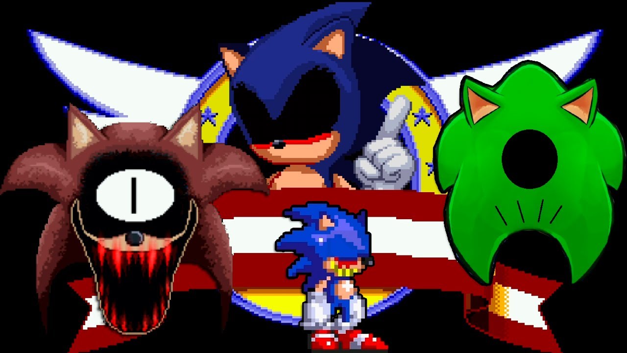 Sonic.ROM, Sonic.EXE Bac k To Normal Rework And Sonic Chinellin Remake - 3 Sonic CreepyPasta Games