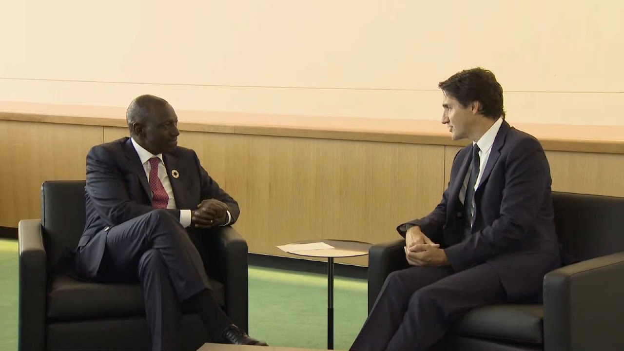 PM Trudeau and Kenyan President William Ruto meet in New York – September 20, 2023
