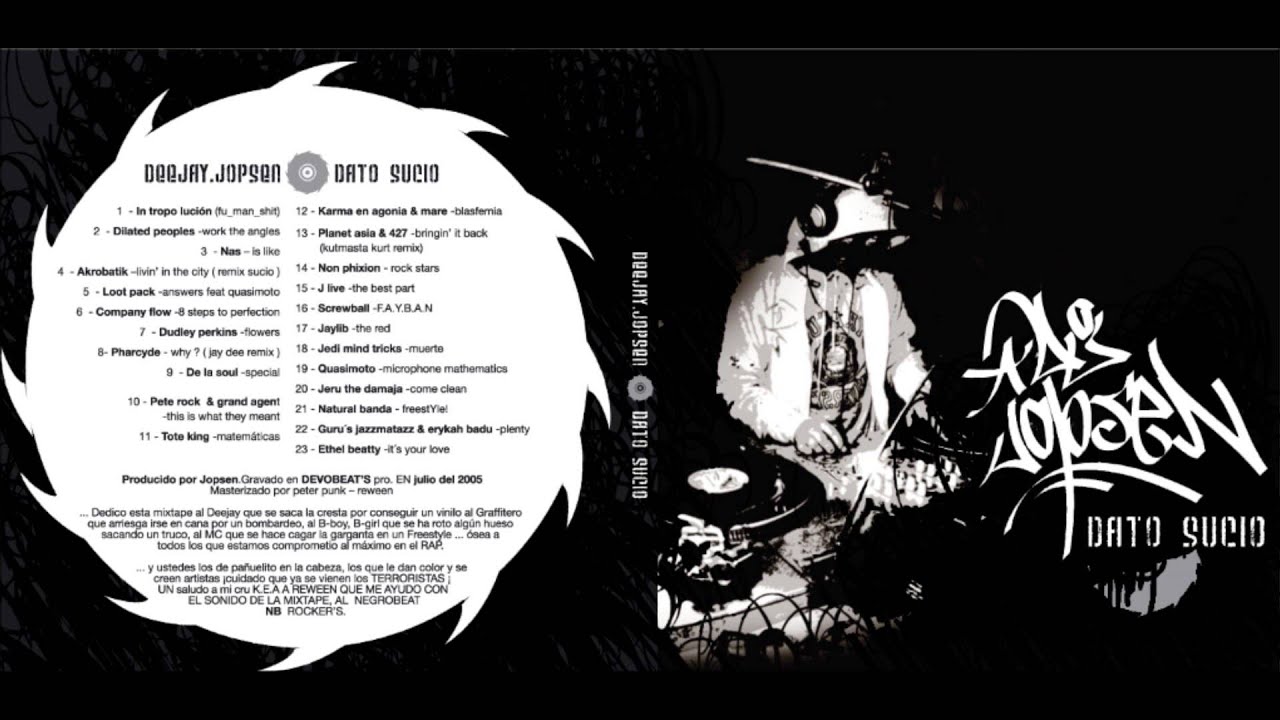 DJ Jopsen A.K.A DJ Lanza_Dato Sucio (Full Album 2005)