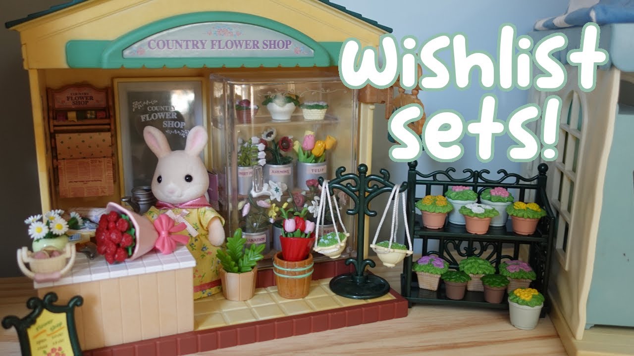 Sylvanian Families Country Flower Shop set up! ❀ シルバニアファミリー