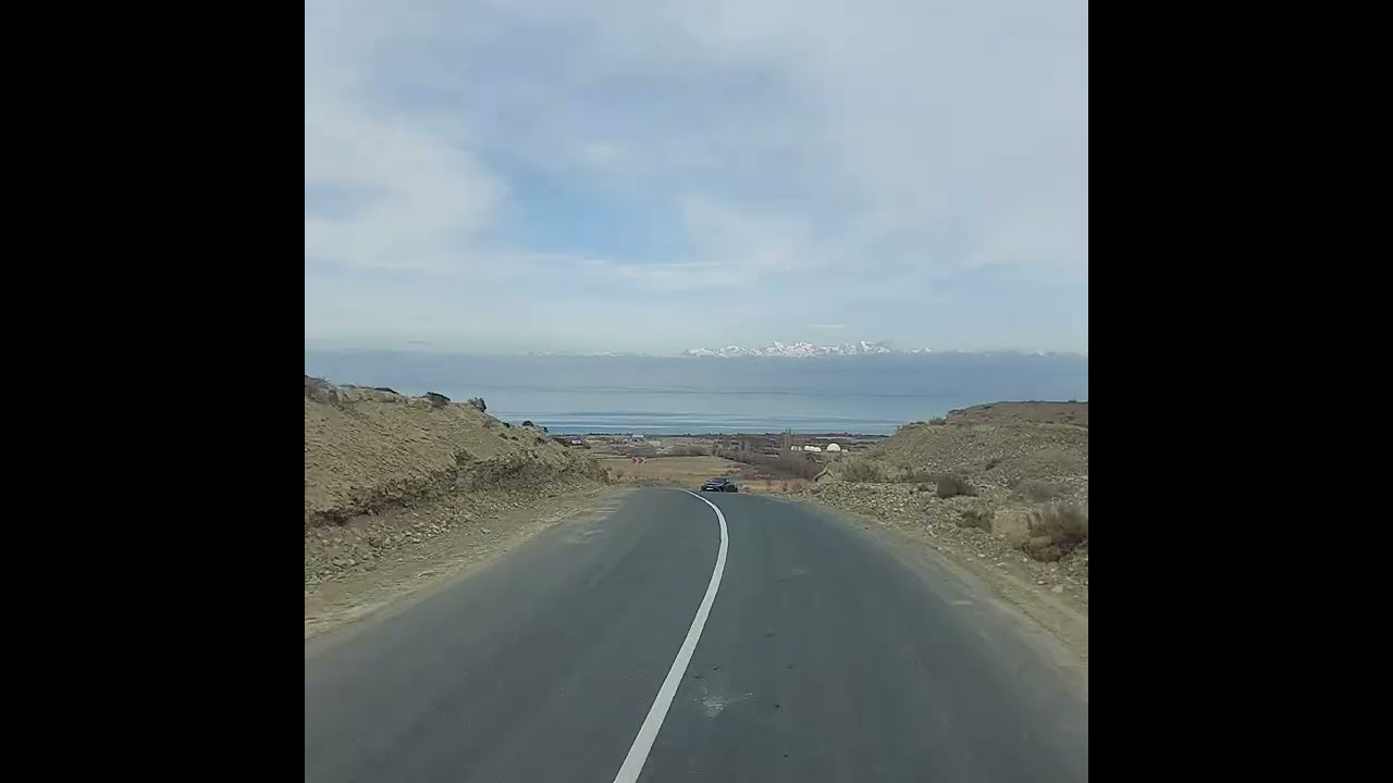 Ысыккөл,Тоң району,Бар булак санаторийине чейинки жаңы салынган жол.