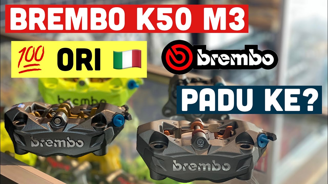 Brembo Original Vs Copy. Apa beza dia?? Brembo M3 & Brembo P34