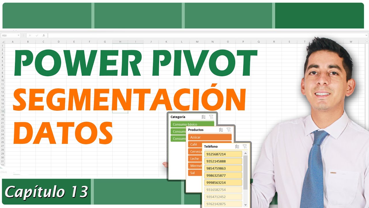 Segmentación de datos con Power Pivot en Excel