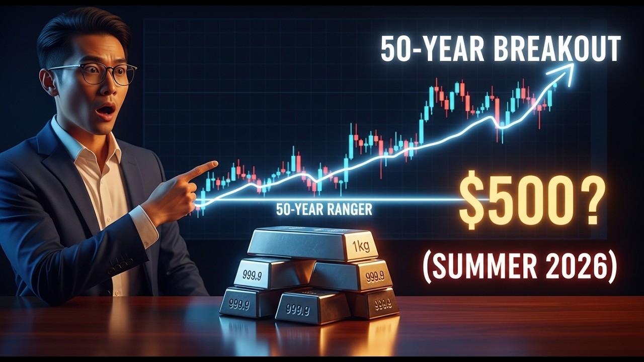 SILVER $500: The 50-Year Breakout Accelerates! (Massive Gains by Summer)