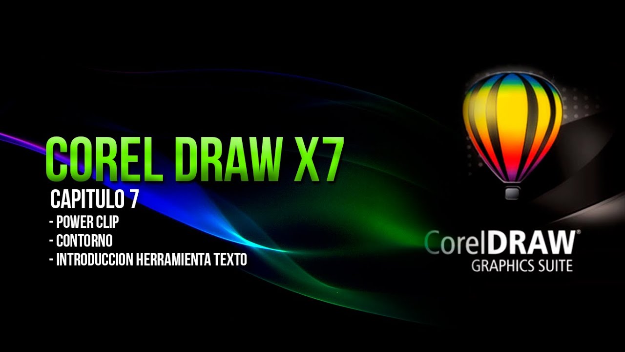 COREL DRAW X7 BASICO │ CAPITULO 7 / Power Clip y Contorno.