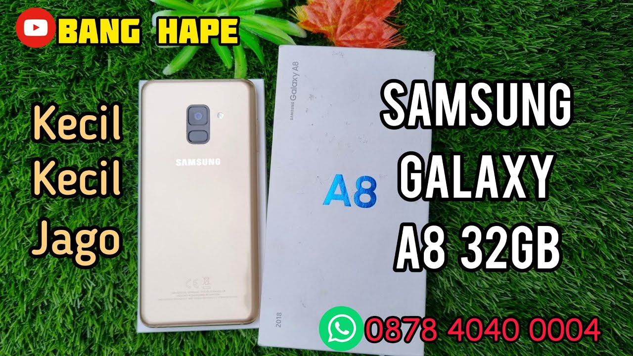 (sold) Hot Sale - Review Samsung Galaxy A8 2018 32Gb di Tahun 2022 Bang Hape COD Tokopedia Shopee
