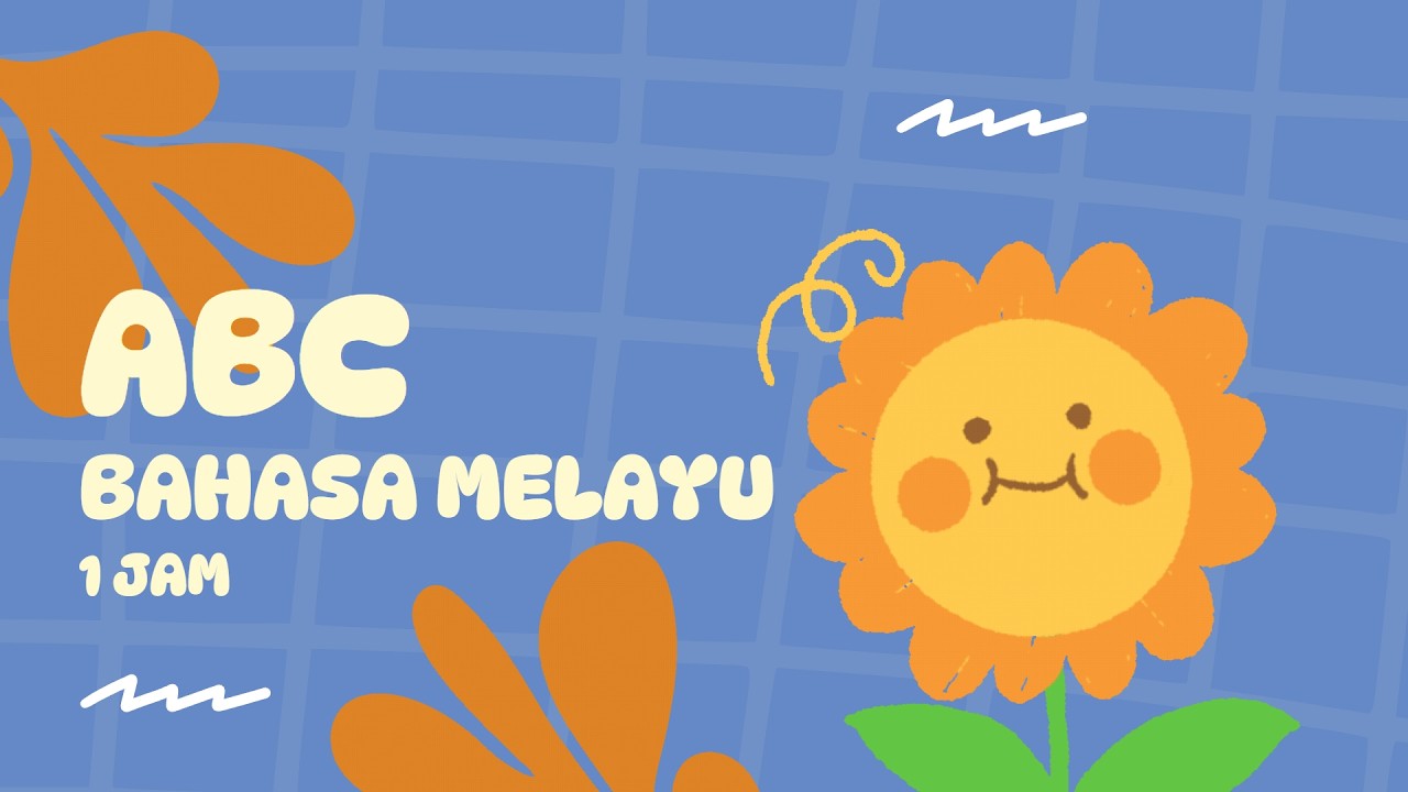 (1Jam) Belajar Bahasa Melayu Abjad,Alphabet ABC,123 dan lain-lain | Video ABC Bahasa Melayu