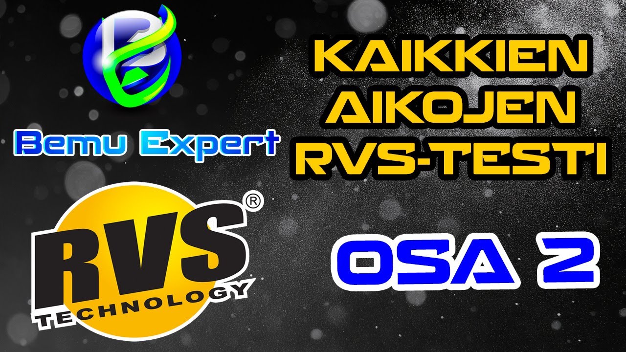 Bemu Expert testaa: RVS 2025 testi - osa 2