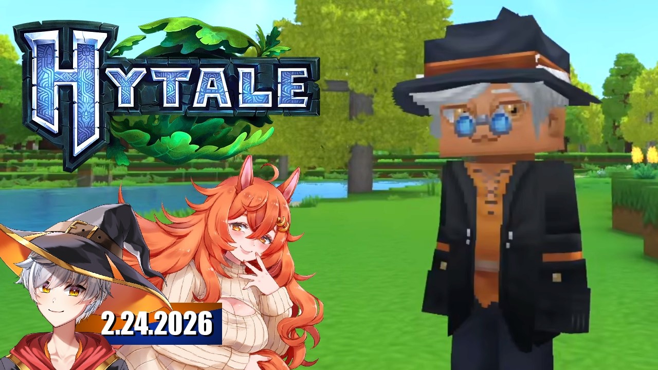 THIS HORSE LED ME TO A NEW WORLD: Hytale w/ @lucahjin | 2.24.2026
