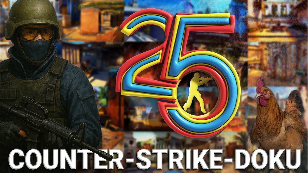 25 Jahre Counter-Strike: DIE Dokumentation [Doku, 2025, CS 1.6, Source, CS:GO, CS2]