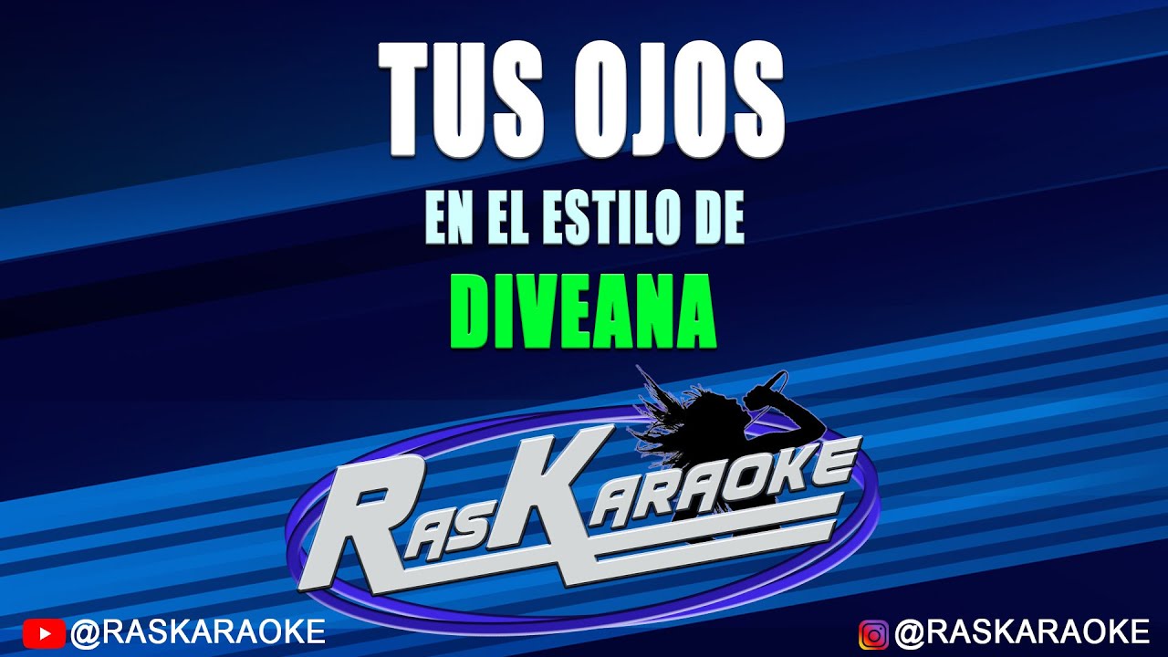 Tus Ojos - Diveana | Versión Karaoke