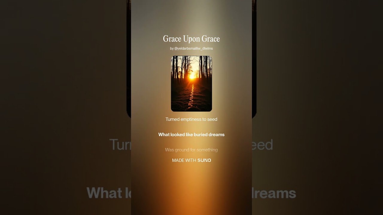 Grace Upon Grace   DLWLMS Pop Soul v7