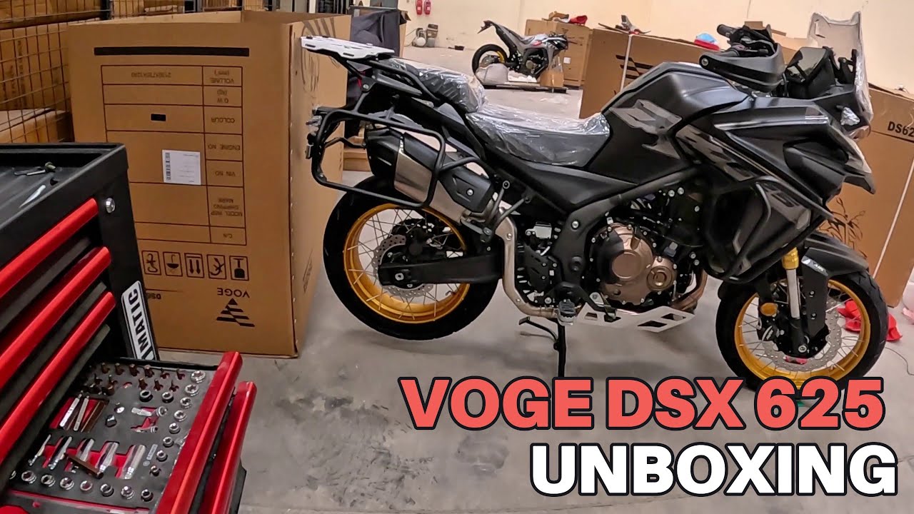 UNBOXING the All-New VOGE DSX 625 in Kenya | Adventure Bike for African Roads!
