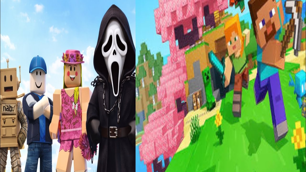 حياكم الله بث ماين كرافت و روبلوكس
