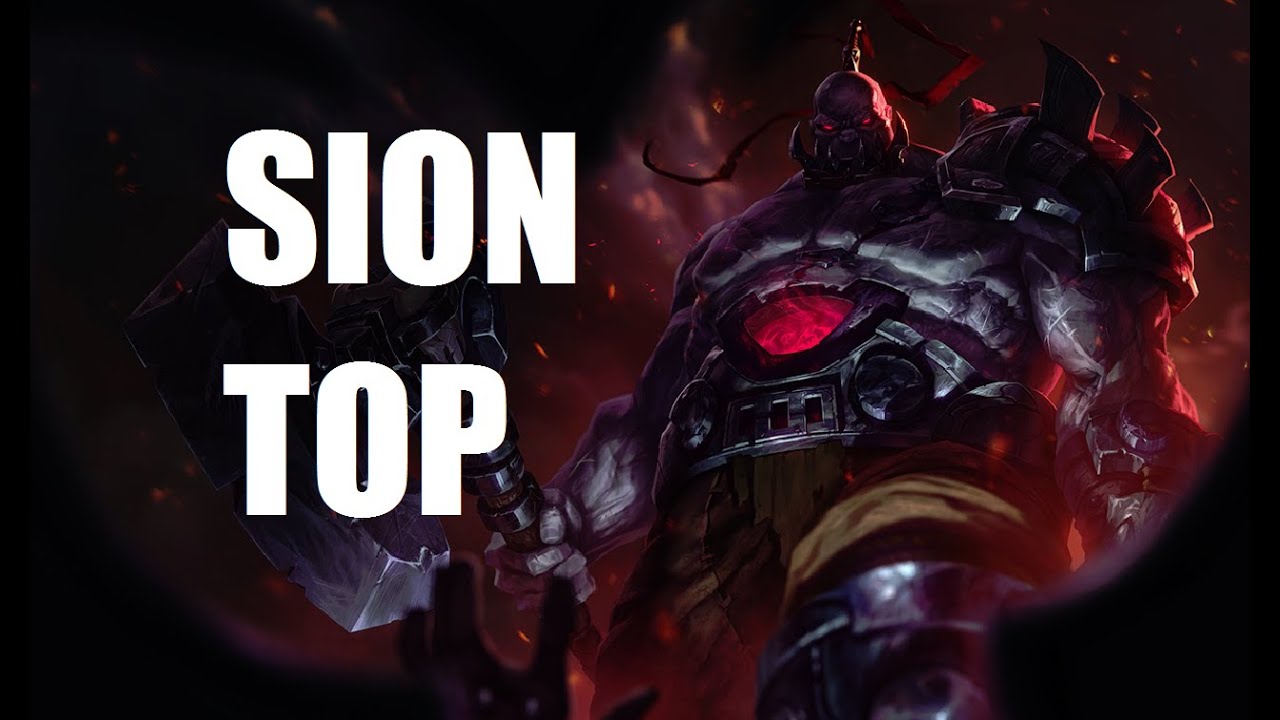 League of Legends - Reworked Sion Top - Full Game With Sykkuno