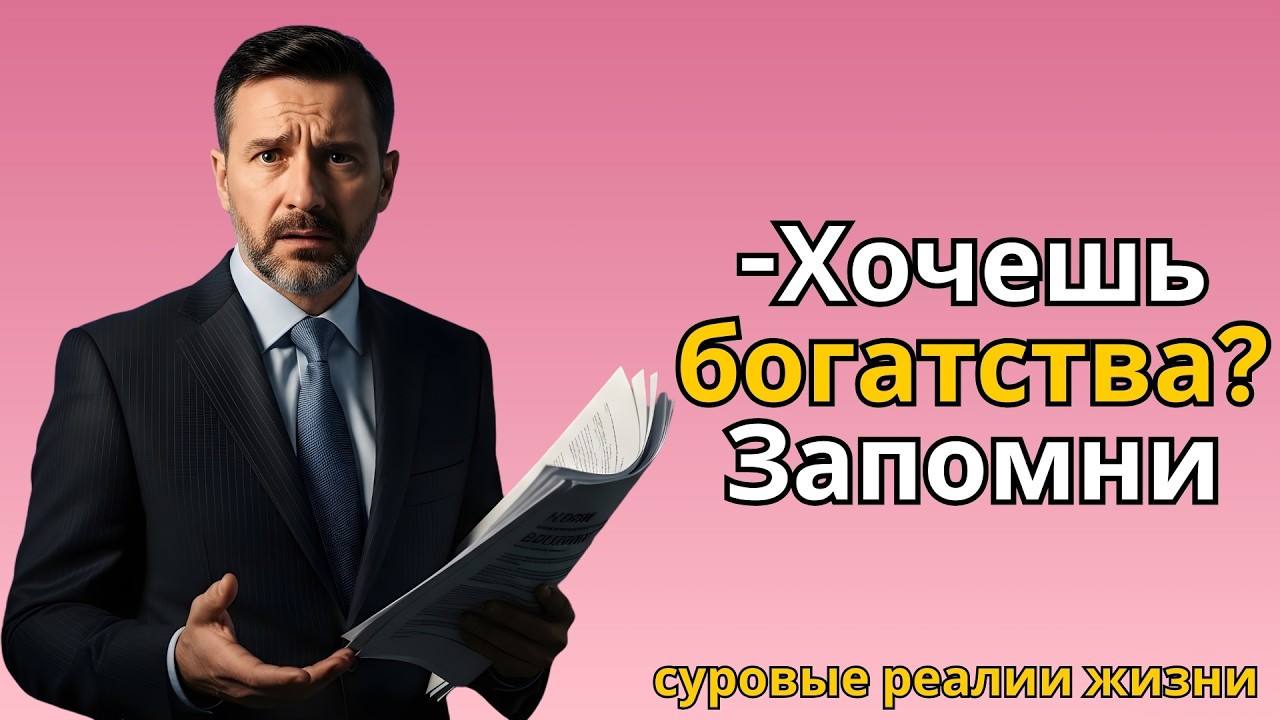 Узнай эти 5 правил — и бедность больше не будет управлять твоей жизнью