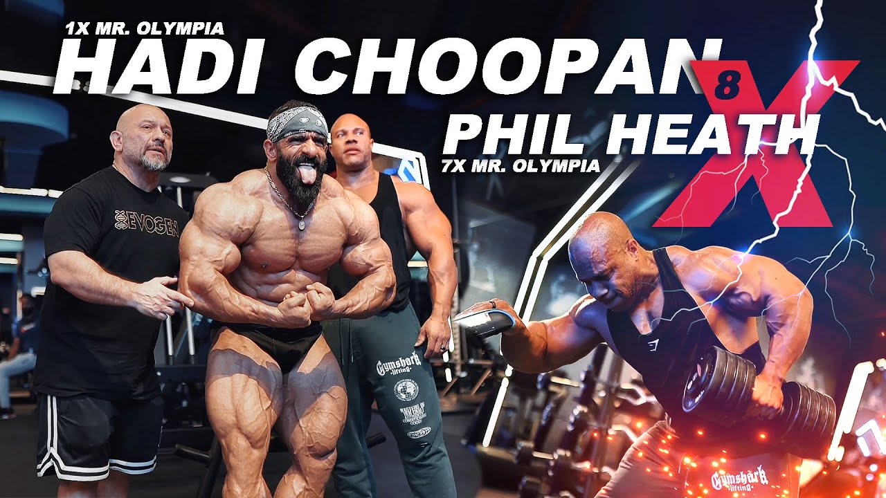 Hadi Choopan & Phil Heath | Ultimate Back Workout with Hany Rambod 💪🔥 (Mr. Olympia 2024 Prep)