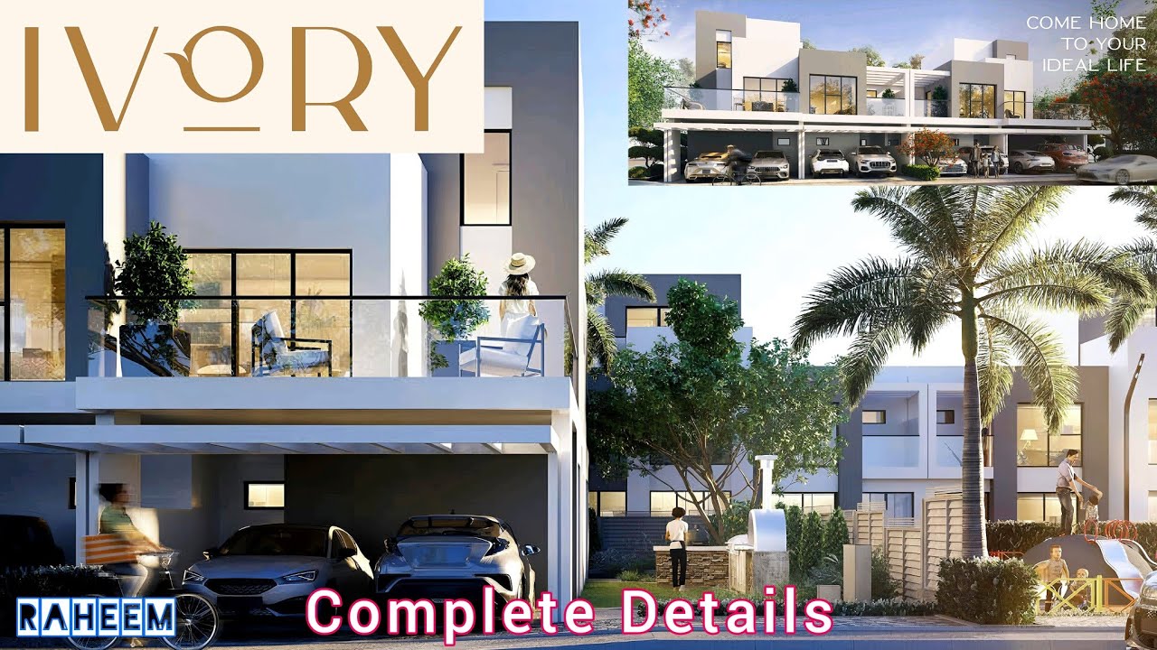 Ivory townhouses damac hills 1 Complete Details 