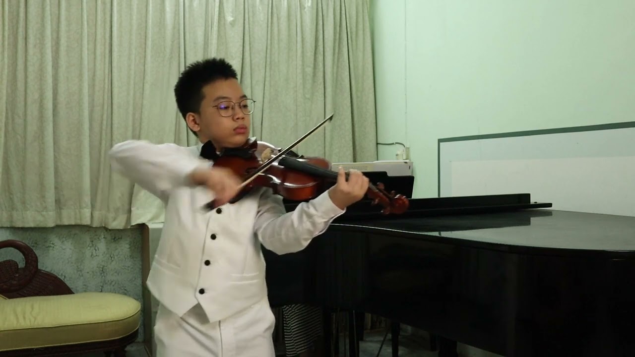 Ian Isaac Majawat (Grade 5 Violin Category). Cossack Dance by Timothy and Natasha Kraemer.