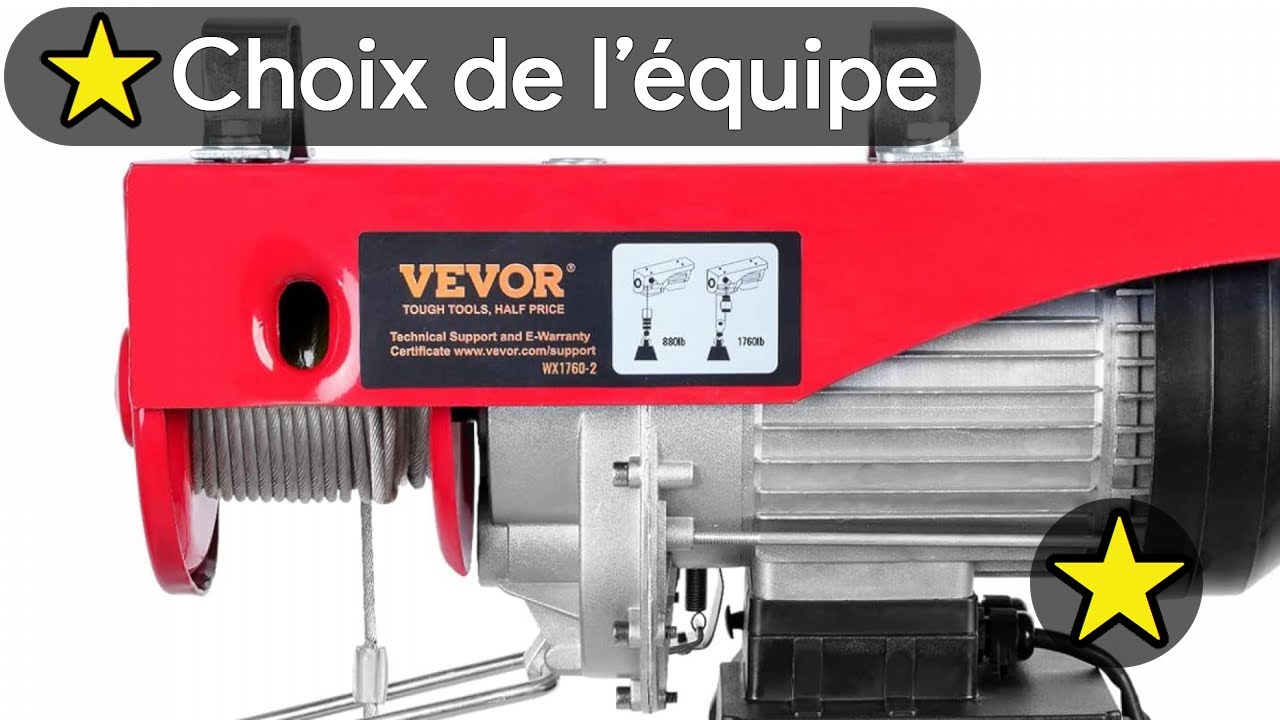 TOP 3 TREUIL A CABLE ELECTRIQUE 2025