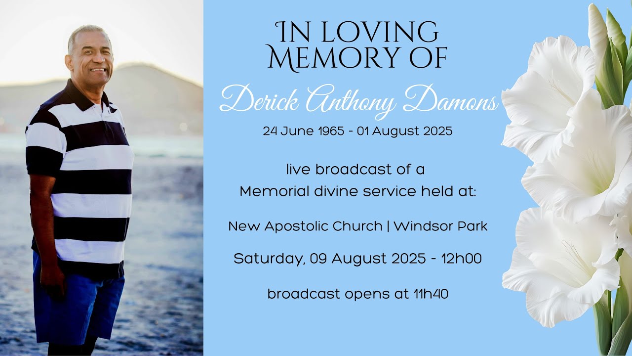 In Loving Memory | DERICK DAMONS | 1965 - 2025