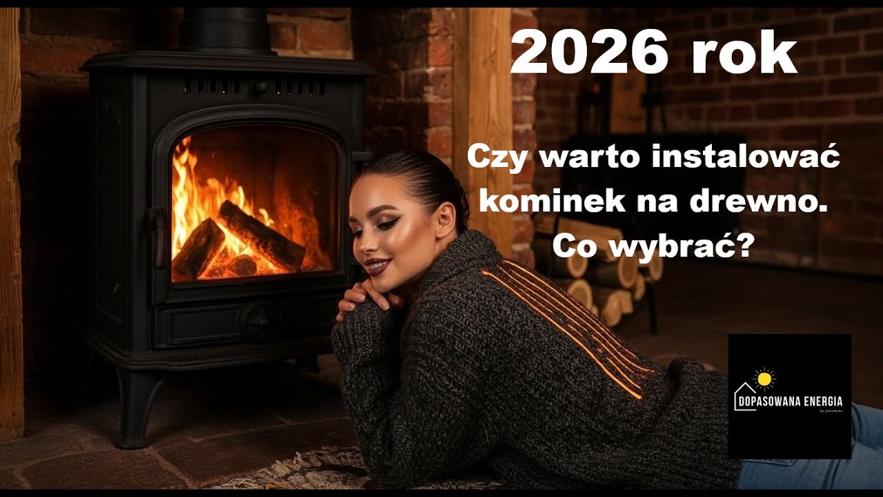 Kominek na drewno - czy warto instalować i korzystać? Moja opinia.