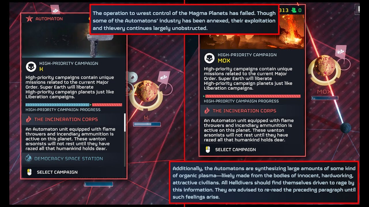 Helldivers 2 Major Order Failure - Automaton Lava Planets Liberation Failure
