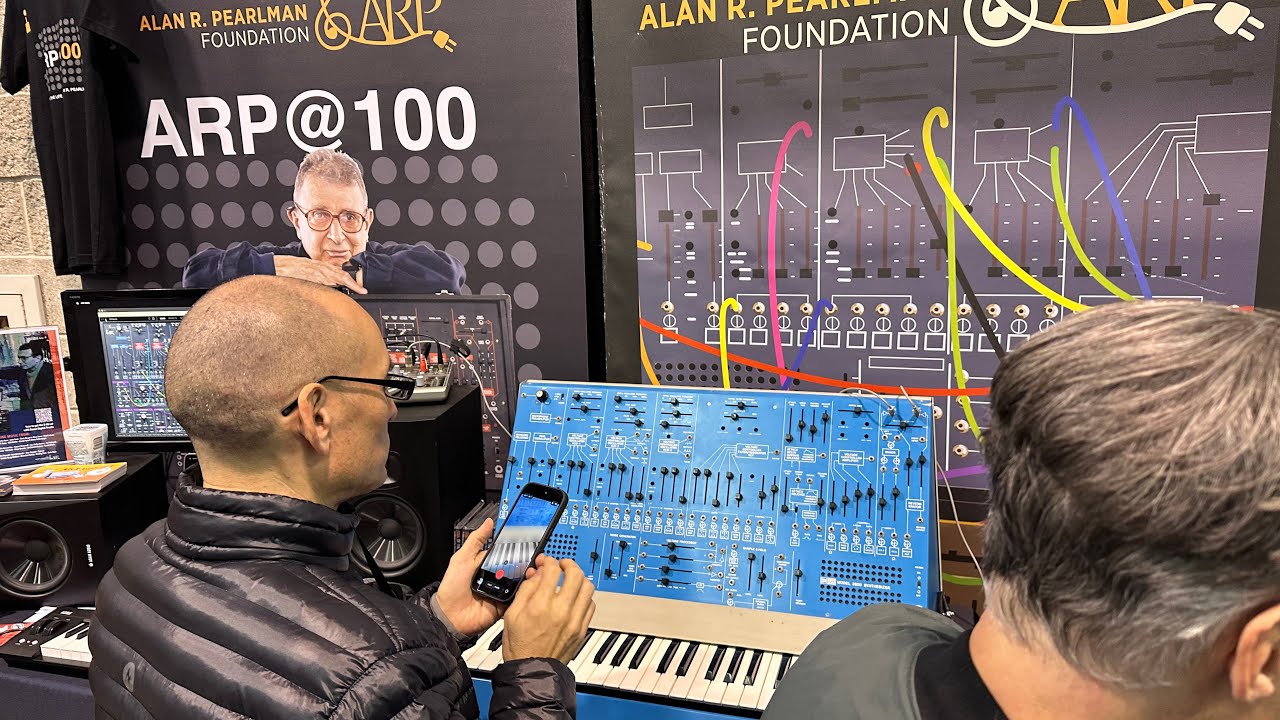 Richard Devine on a Tonus ARP 2600 (1971) #namm2026