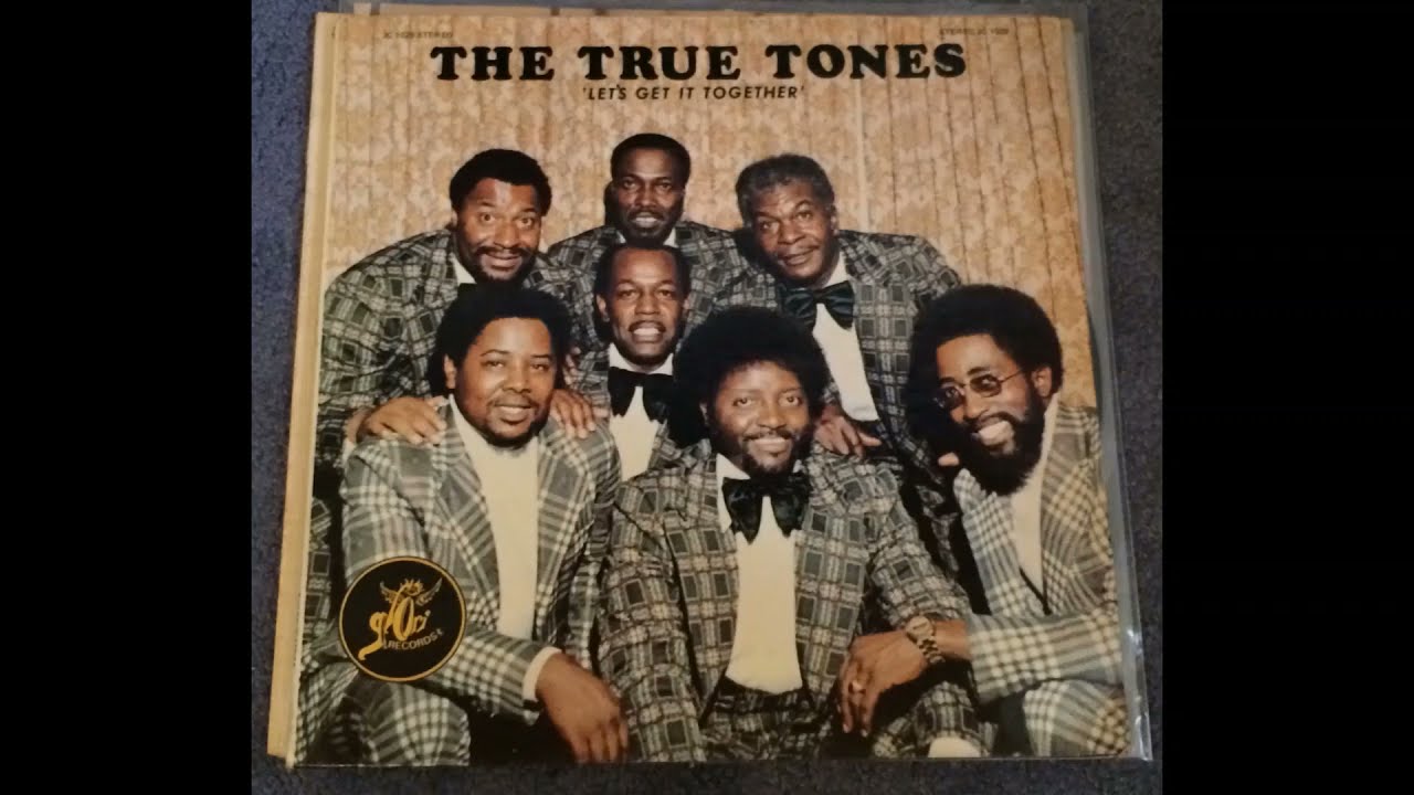The True Tones Let's Get It Together 1975 Rare Gospel Funk Soul Glori Records LP Vinyl Record Album