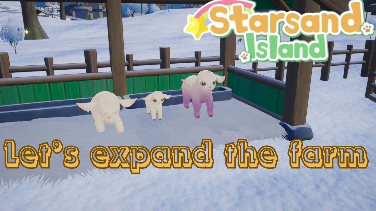 🔴 Starsand Island | Let's Expand The Farm