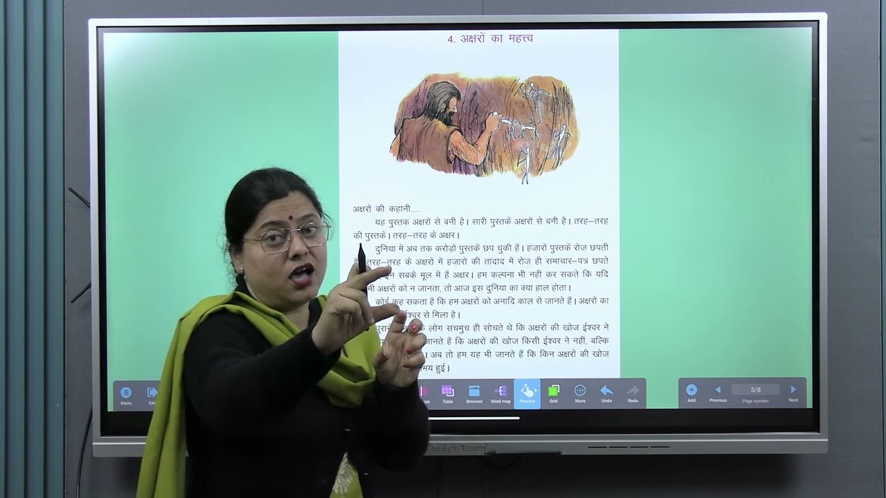 Class 6 Hindi अक्षरों का महत्त्व