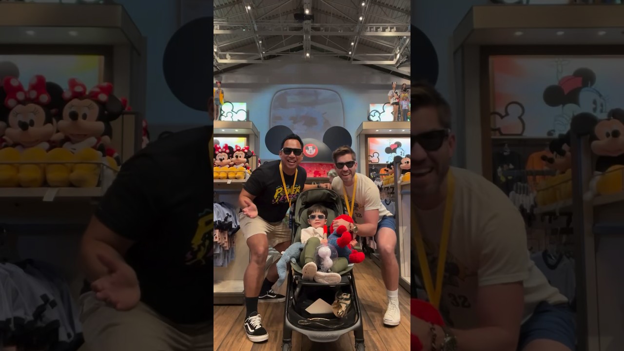 TREAT YOSELF (Disney&rsquo;s version) 😎 #gaydads #hosted #disneyfamily #hostedbydisney  #thisismagic