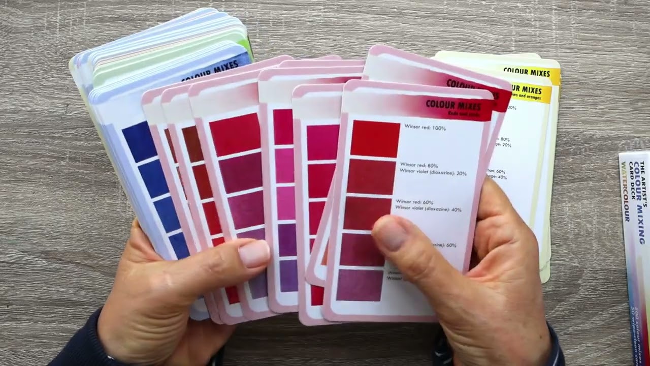 The Artists' Colour Mixing Deck by Julie Collins | Full Flip Through & Honest Review