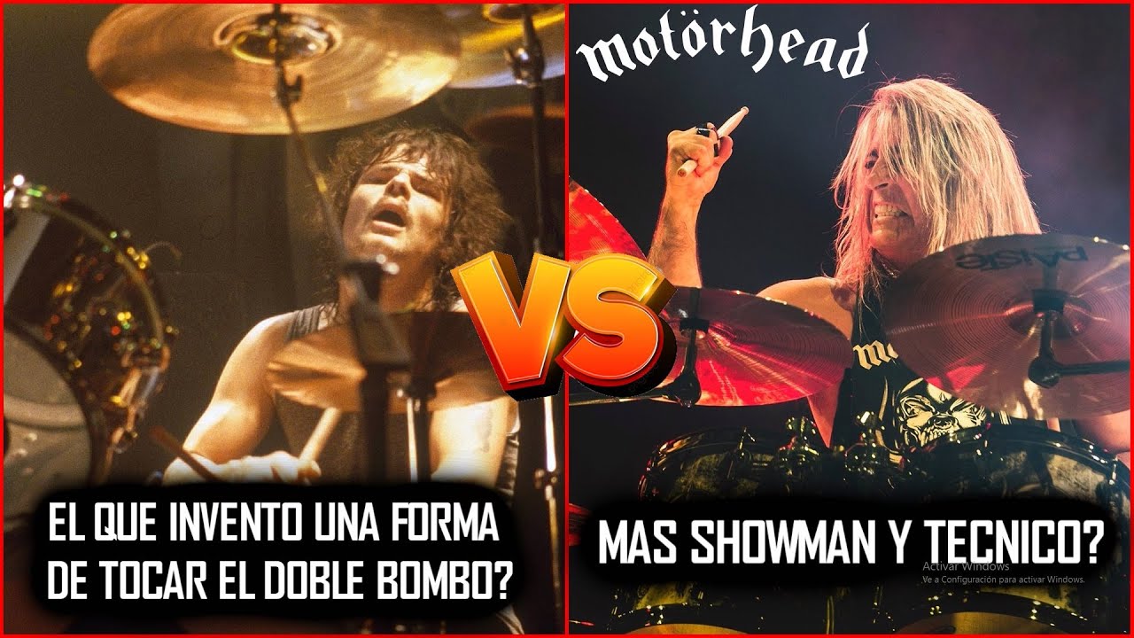 La Historia De Los Bateristas De Motorhead: Phil Taylor Vs Mikkey Dee 🤘(Analisis)