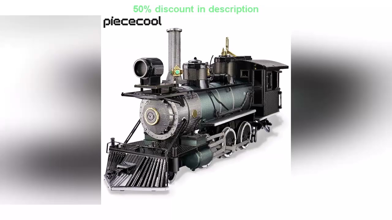 Latest Products You Must Know!&nbsp;Piececool Puzzle 3d Metal Mogul Locomotive 282Pcs Assembly Model B