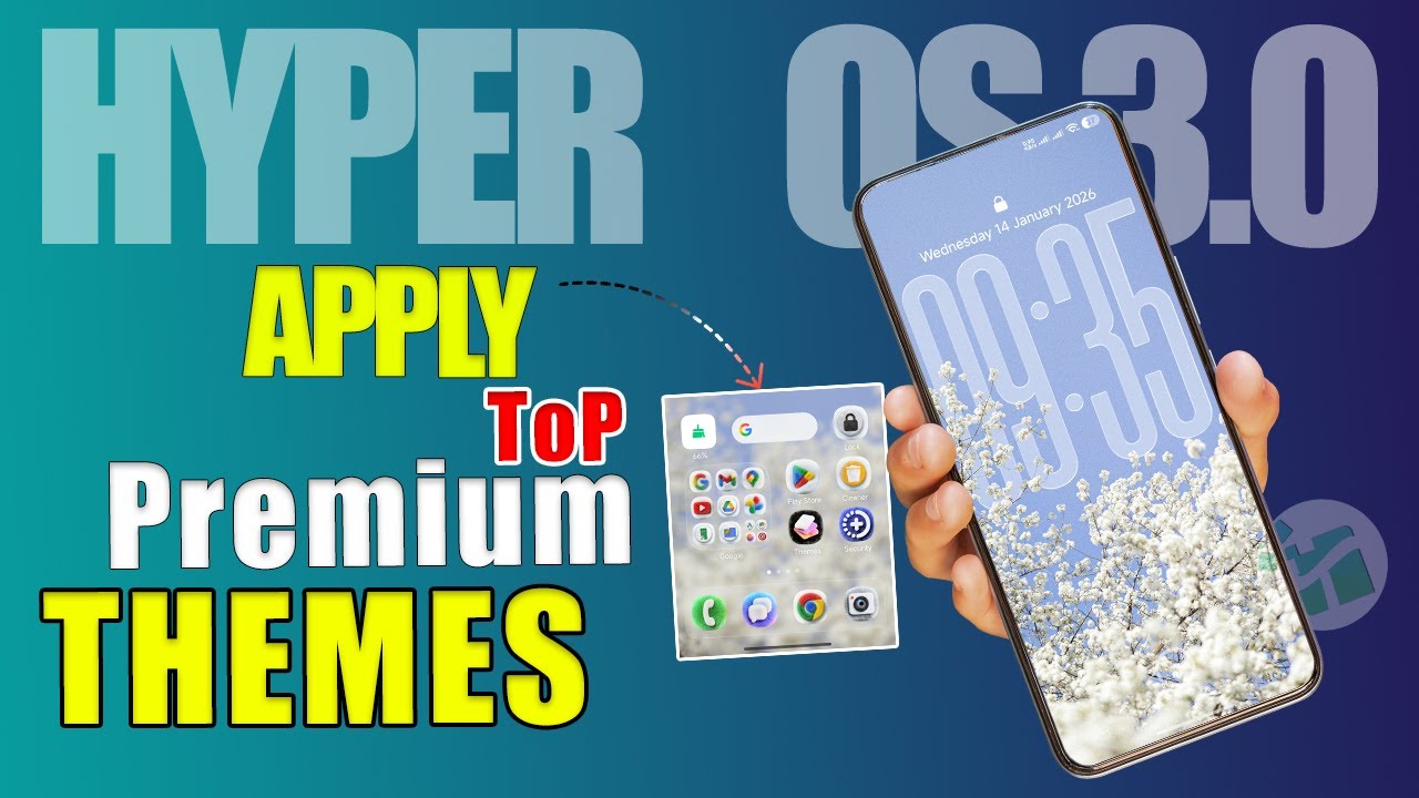 Потрясающие темы HyperOS 3 для Xiaomi и Poco | Лучшие темы HyperOS