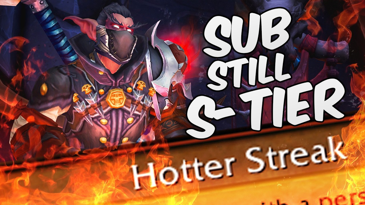 Sub Rogue PvP Midnight 2400 mmr World of Warcraft Arena OP Class