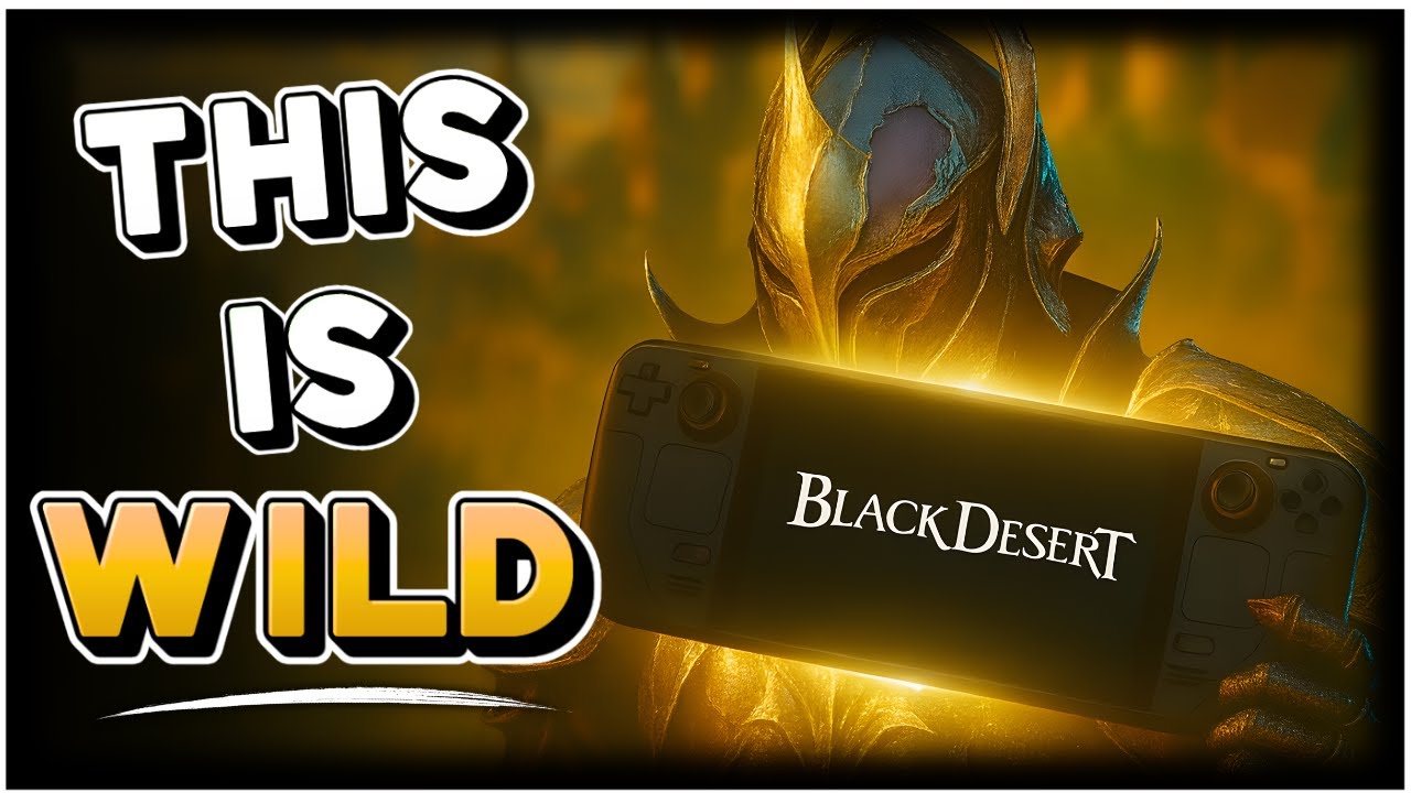 Black Desert Online на удивление хорошо играется в Steamdeck