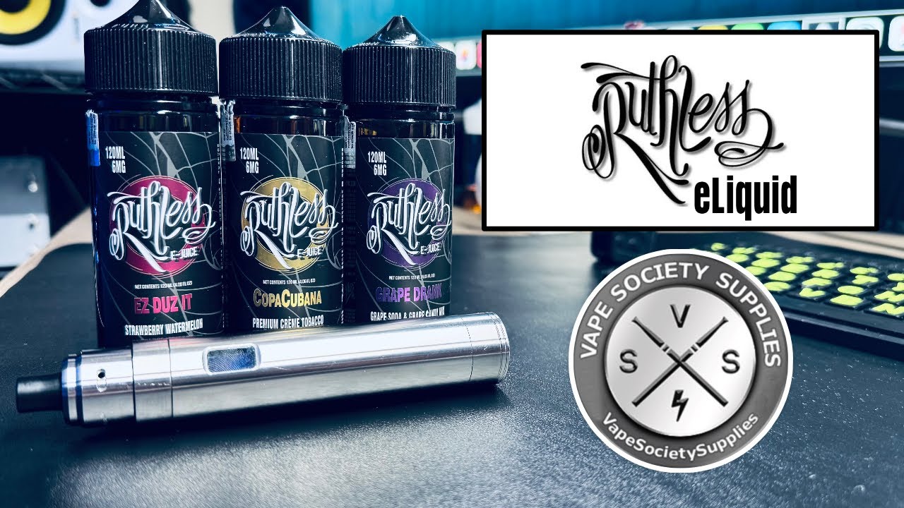 Ruthless Vapor eLiquids - Super Delicious!