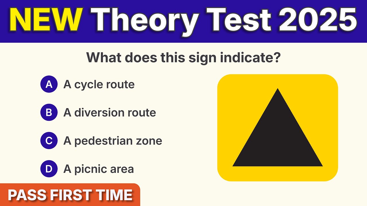 Theory Test 2025 UK | Latest Theory DVSA Style Question & Answer | PASS FIRST TIME