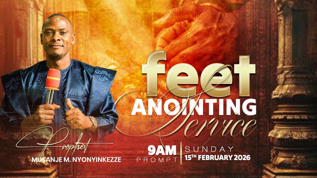 ANOINTING OF THE FEET SERVICE I PROPHET MUSANJE M  NYONYINKEZZE I THEOPHANIA MINISTRIES I15-02-2026