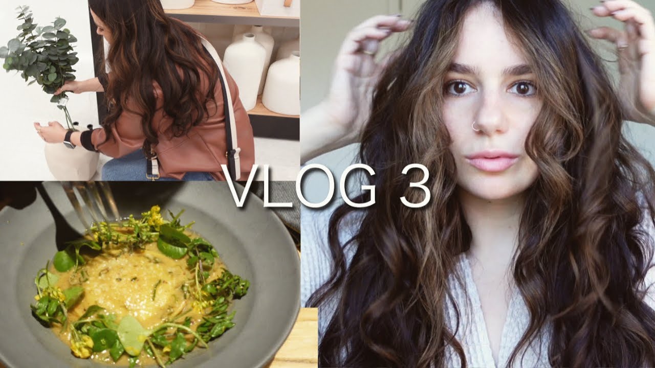 VLOG 3 : HOW I STYLE MY HAIR || Date Night, Target & Coffee || Tania B Wells
