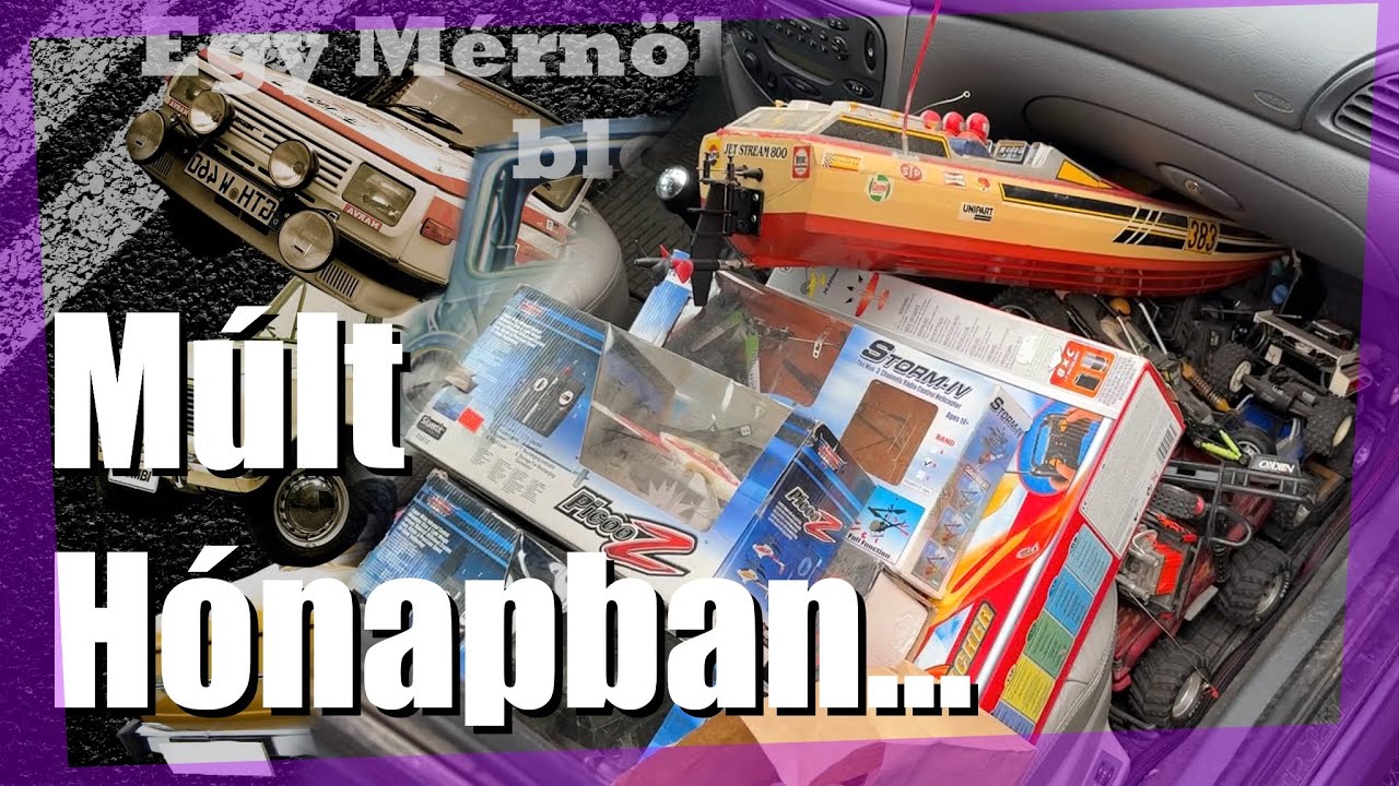 Múlt Hónapban befejeztem a pajtát és kaptam egy rakás RC autót! - 2025 December