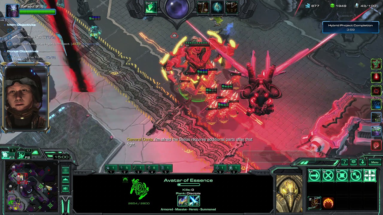 StarCraft II Co-op: Brutal+6 with Zeratul and Abathur