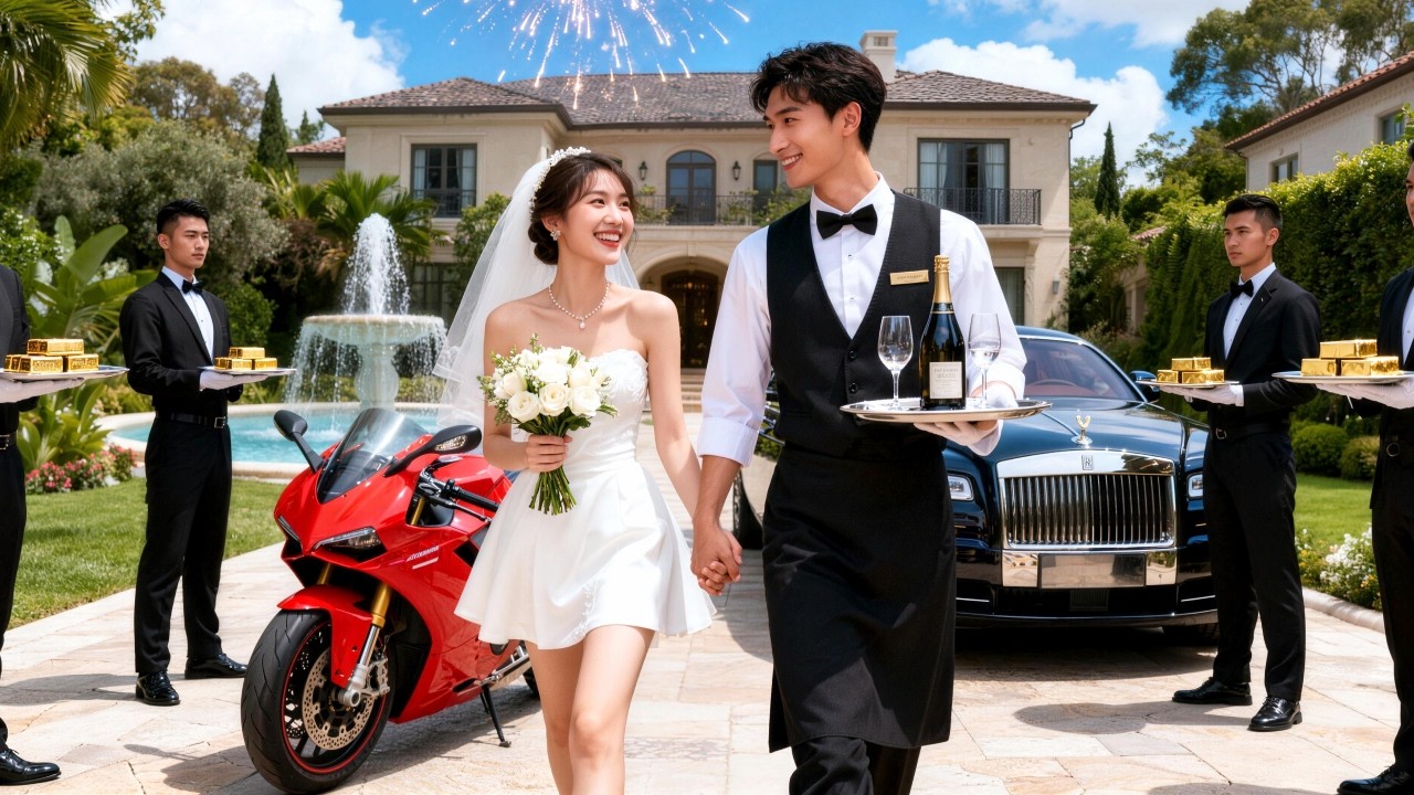 Mechanic Girl Married Waiter, Only To Discover He Was Billionaire CEO!