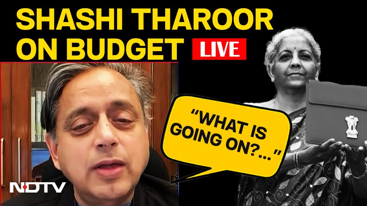 Budget News LIVE | Shashi Tharoor Interview | Shashi Tharoor Slams Budget 2026 | Budget LIVE