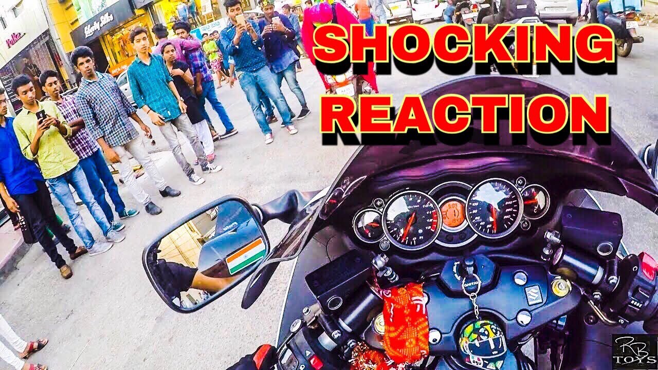 LEGENDRY HAYABUSA INCREDIBLE REACTION & REV BOMBS PART 2 BENGALURU 2017